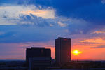 Downtown at Sunset